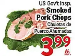 Rio Valley Market US Gov't Insp. Smoked Pork Chops offer