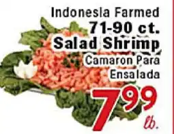 Rio Valley Market Indonesia Farmed 71-90 ct. Salad Shrimp offer