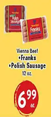 Rio Valley Market Vienna Beef • Franks • Polish Sausage offer