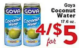 Rio Valley Market Goya Coconut Water offer
