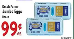 Rio Valley Market Dutch Farms Jumbo Eggs offer