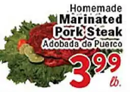 Rio Valley Market Homemade Marinated Pork Steak offer