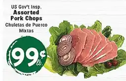 Rio Valley Market US Gov't Insp. Assorted Pork Chops offer