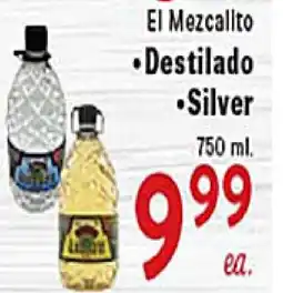 Rio Valley Market El Mezcallito Destilado • Silver offer