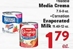 Rio Valley Market •Nestle Media Crema •Carnation Evaporated Milk offer