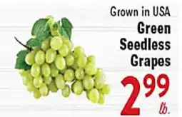 Rio Valley Market Green Seedless Grapes offer