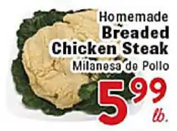 Rio Valley Market Homemade Breaded Chicken Steak offer