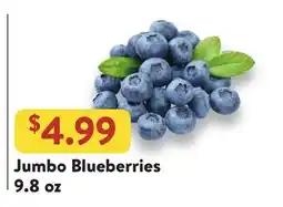 Fresh Thyme Jumbo Blueberries offer