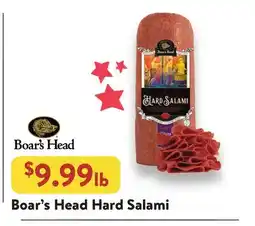 Fresh Thyme Boar's Head Hard Salami offer