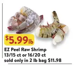 Fresh Thyme EZ Peel Raw Shrimp offer
