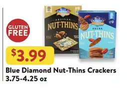 Fresh Thyme Blue Diamond Nut-Thins Crackers offer