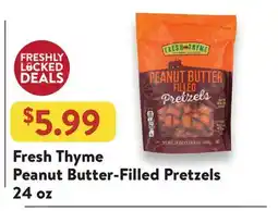 Fresh Thyme Fresh Thyme Peanut Butter-Filled Pretzels offer