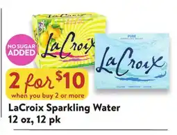 Fresh Thyme LaCroix Sparkling Water offer