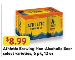 Fresh Thyme Athletic Brewing Non-Alcoholic Beer offer