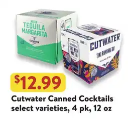 Fresh Thyme Cutwater Canned Cocktails offer