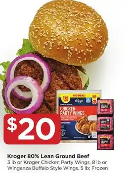 Food 4 Less Kroger 80% Lean Ground Beef offer