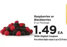 Food 4 Less Raspberries or Blackberries offer