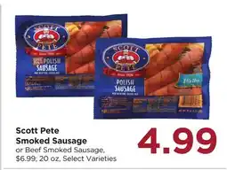 Food 4 Less Scott Pete Smoked Sausage offer
