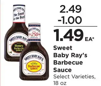 Food 4 Less Sweet Baby Ray's Barbecue Sauce offer