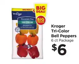 Food 4 Less Kroger Tri-Color Bell Peppers offer
