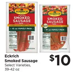 Food 4 Less Eckrich Smoked Sausage offer