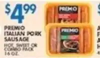 Compare Foods Premio Italian Pork Sausage offer