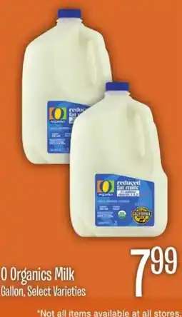 Jewel-Osco O Organics Milk offer