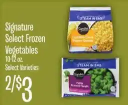 Jewel-Osco Signature Select Frozen Vegetables offer