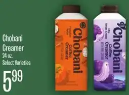 Jewel-Osco Chobani Coffee Creamer offer