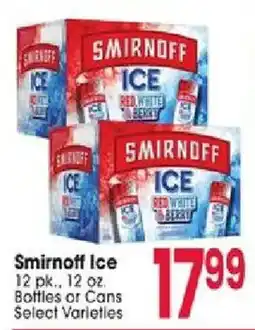 Jewel-Osco Smirnoff Ice offer