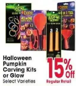 Jewel-Osco Halloween Pumpkin Carving Kits or Glow offer