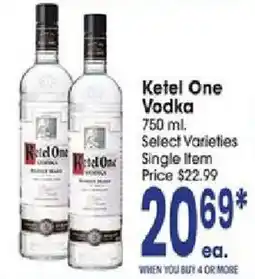 Jewel-Osco Ketel One Vodka offer