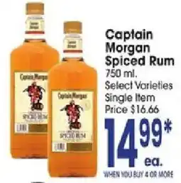 Jewel-Osco Captain Morgan Spiced Rum offer