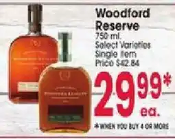 Jewel-Osco Woodford Reserve offer