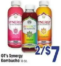 Jewel-Osco GT's Synergy Kombucha offer