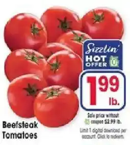 Jewel-Osco Beefsteak Tomatoes offer
