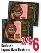 Jewel-Osco Kentucky Legend Ham Steaks offer