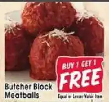 Jewel-Osco Butcher Block Meatballs offer