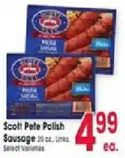 Jewel-Osco Scott Pete Polish Sausage offer