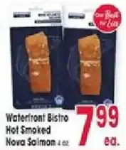 Jewel-Osco Waterfront Bistro Hot Smoked Nova Salmon offer