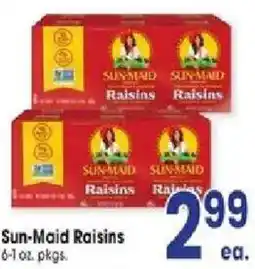 Jewel-Osco Sun-Maid Raisins offer