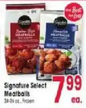 Jewel-Osco Signature Select Meatballs offer