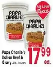 Jewel-Osco Papa Charlie's Italian Beef & Gravy offer