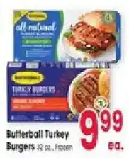 Jewel-Osco Butterball Turkey Burgers offer