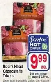 Jewel-Osco Boar's Head Charcuterie Trio offer