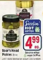 Jewel-Osco Boar's Head Pickles offer