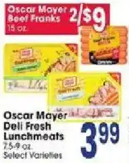 Jewel-Osco Oscar Mayer Beef Franks offer