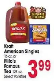 Jewel-Osco Kraft American Singles offer