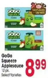 Jewel-Osco Gogo Squeez Applesauce offer