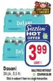 Jewel-Osco Dasani offer